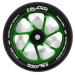 Team Alloy Wheel 110mm Black Green